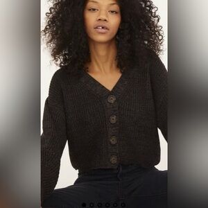 Urban Outfitters Cropped Knit Cardigan